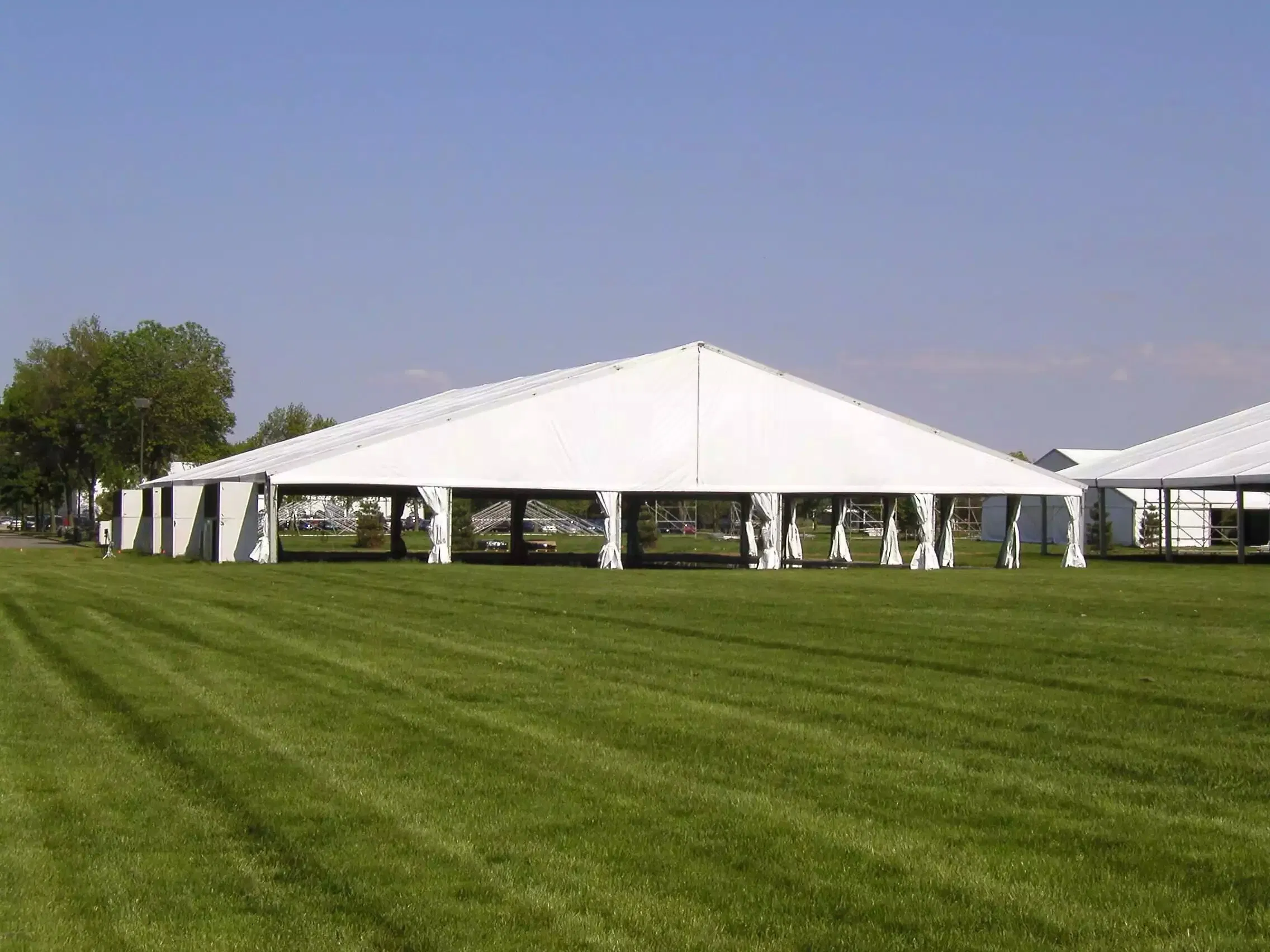 Aluminum and PVC 15 X 25m White Marquee Tent for Event