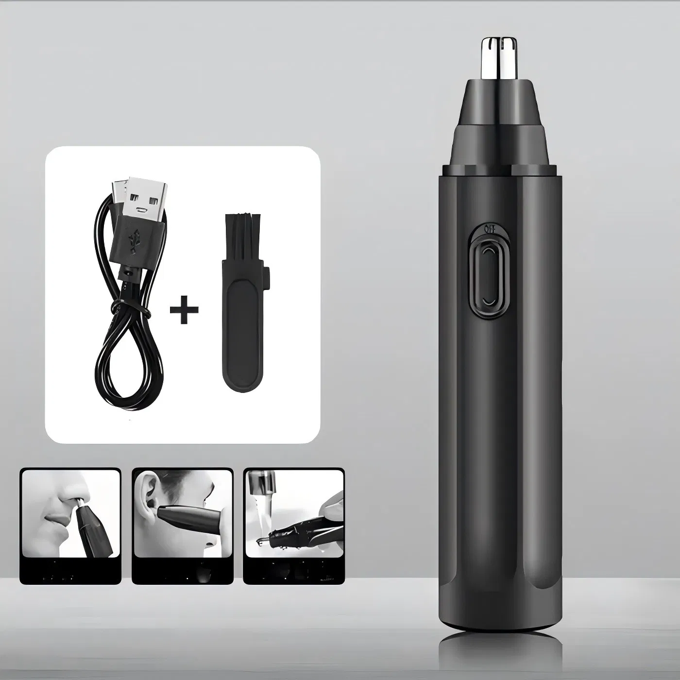 Portable Electric Nose Hair Trimmer High Quality Nose Ear Hair Remover