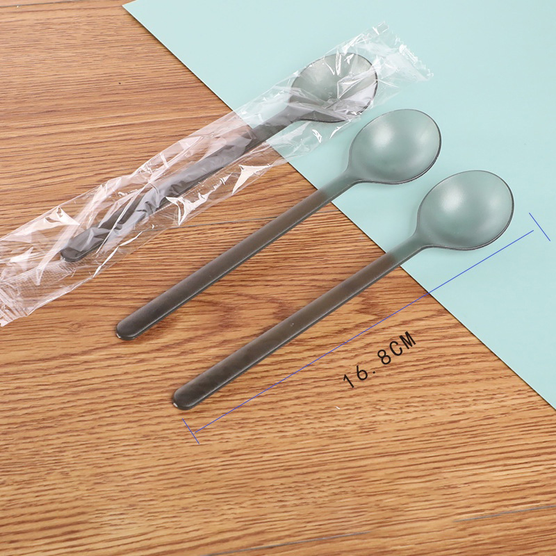 Plastic Cutlery Soup Spoon for Dinner Takeaway Parties