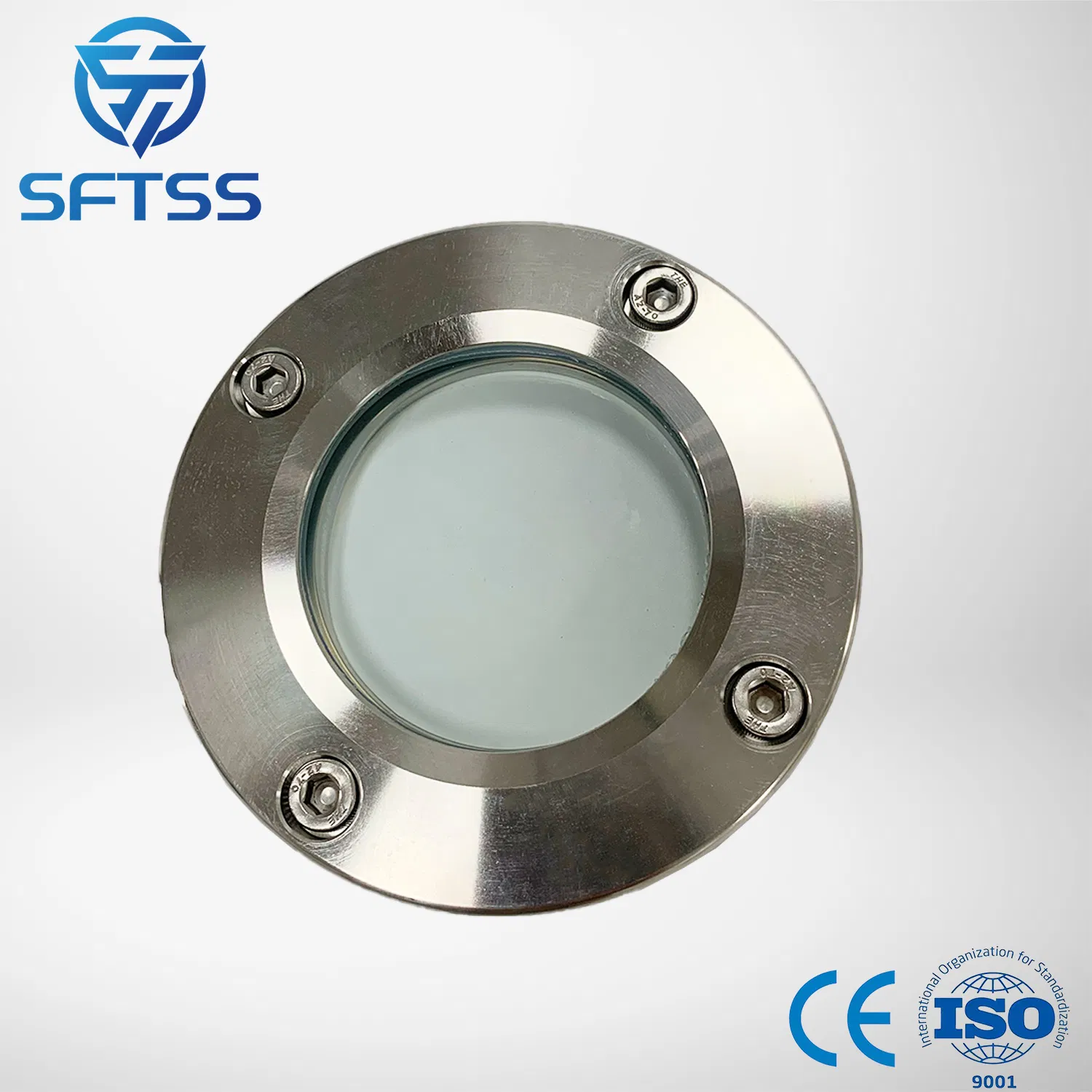 Premium Stainless Steel Sight Glass with Robust Flange Connection