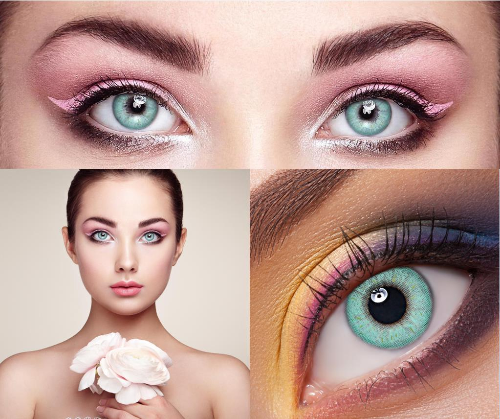 1 Year Colored Eye Contacts Color Lens Most Natural Looking Cosmetic Lenses