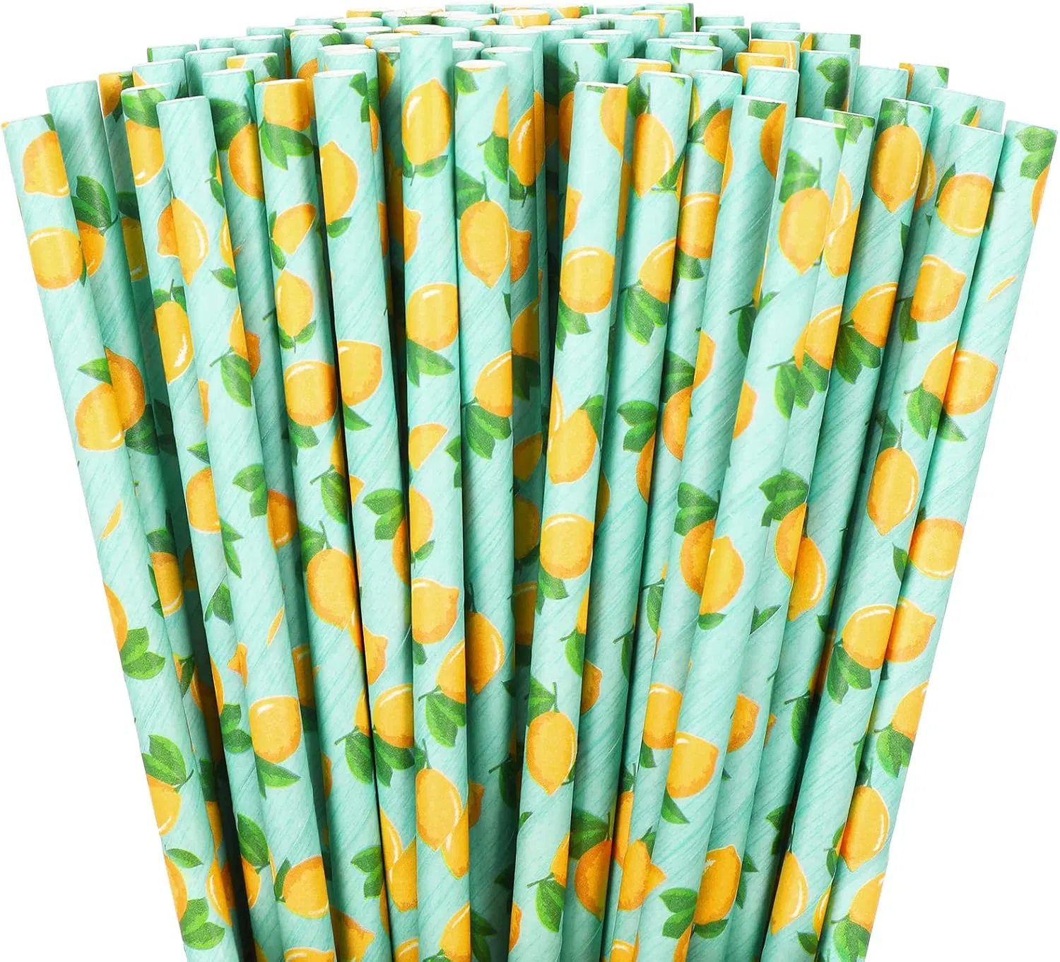 Eco-Friendly Custom Logo Disposable Paper Straw for Hot Drink Cup