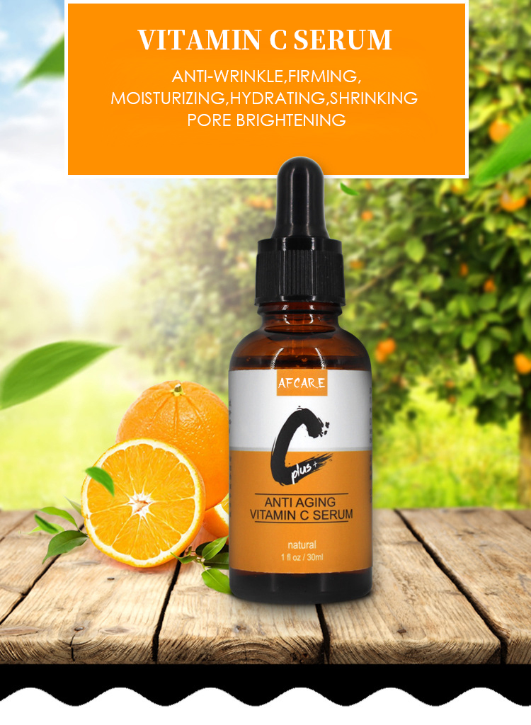 OEM Wholesale Moisturizing Skin Organic Whitening and Smooth Scrum Face Serum
