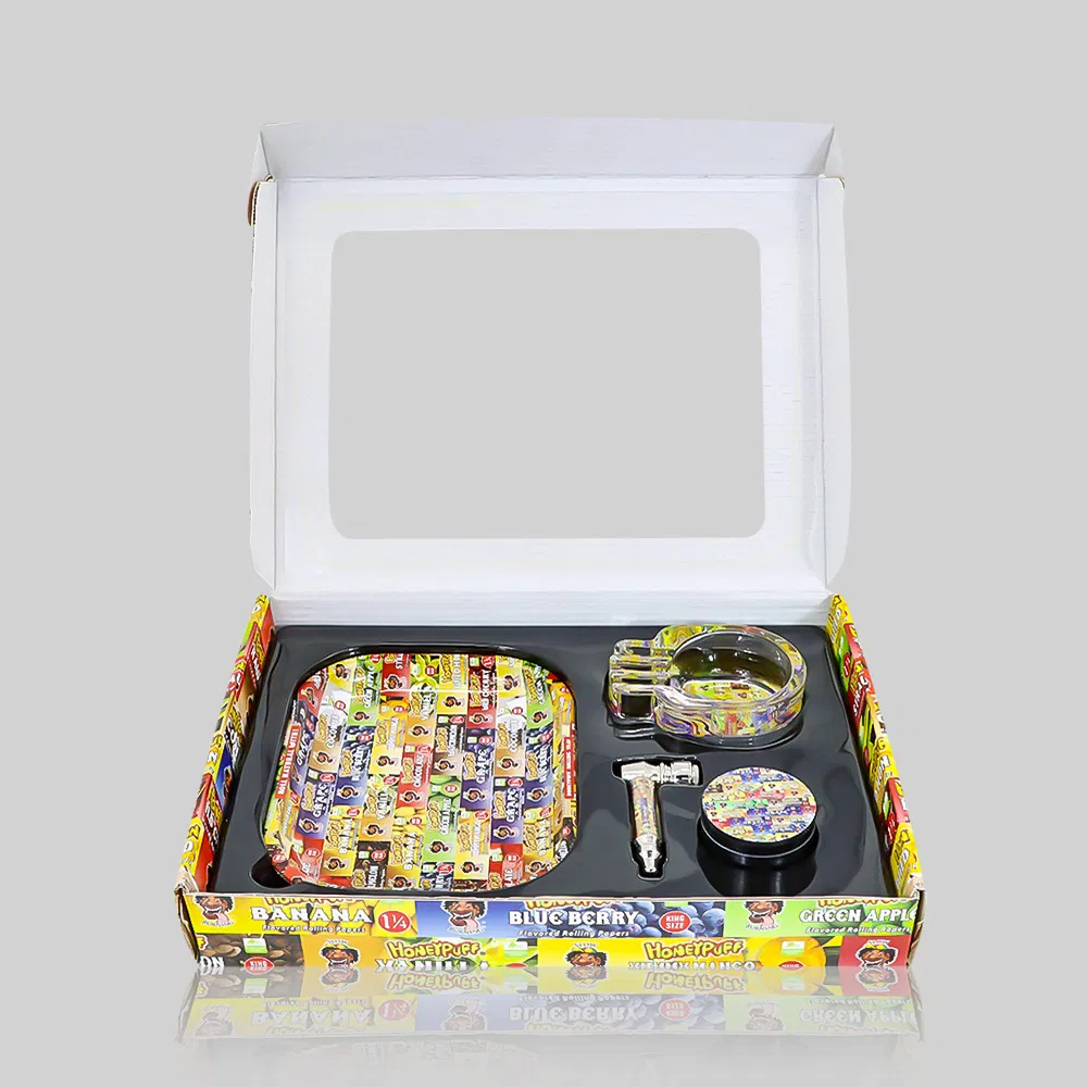 Women's Cigarette Mill Pipe Ashtray Cigarette Tray Gift Set
