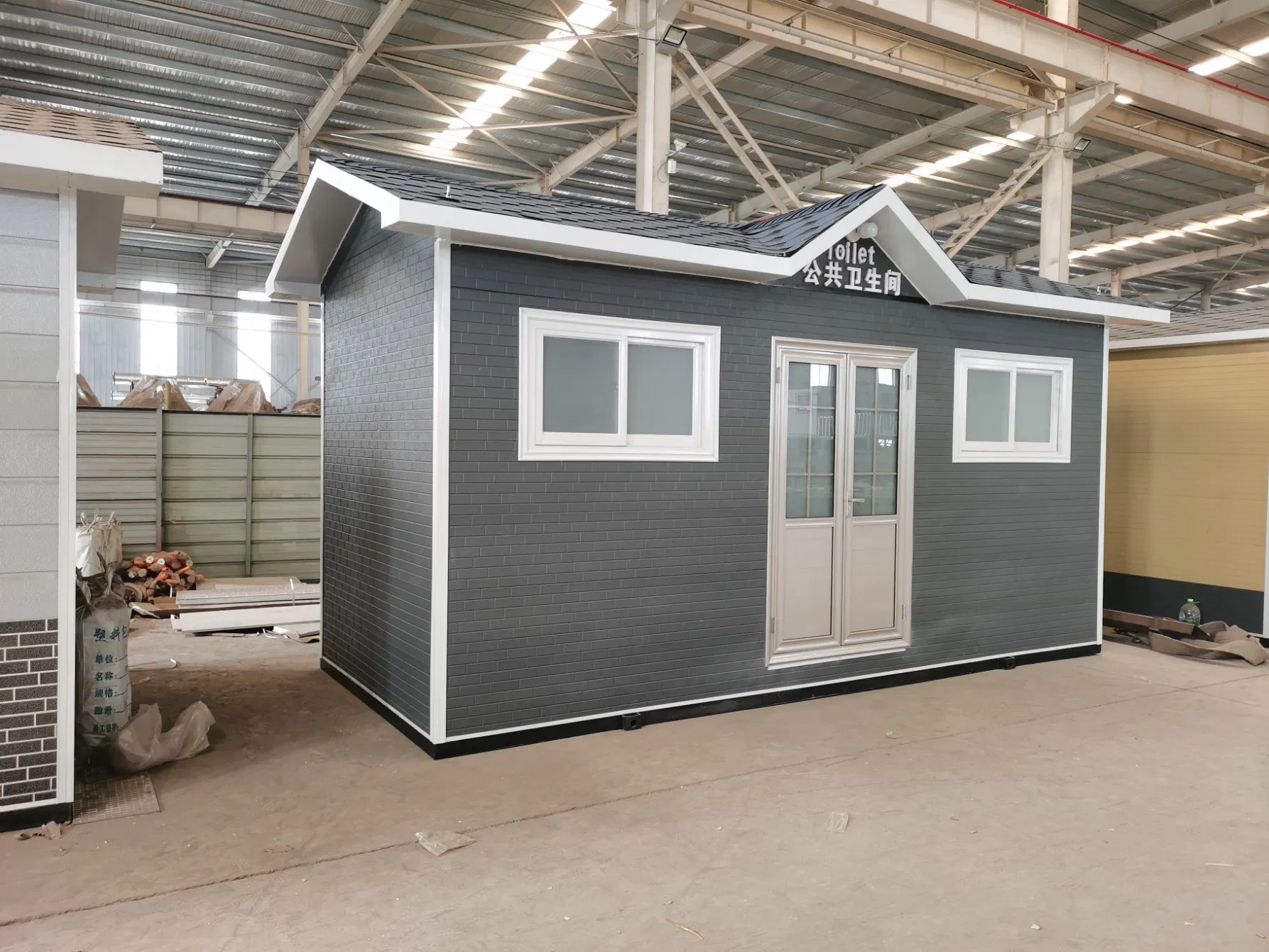 Alumin 50mm Sandwich Panel Portable Toilet