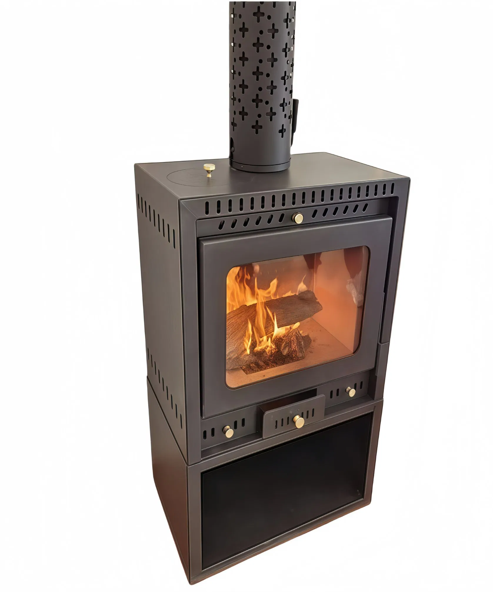 Premium Fireplace by Zhuwei for High-Volume Wood Burning