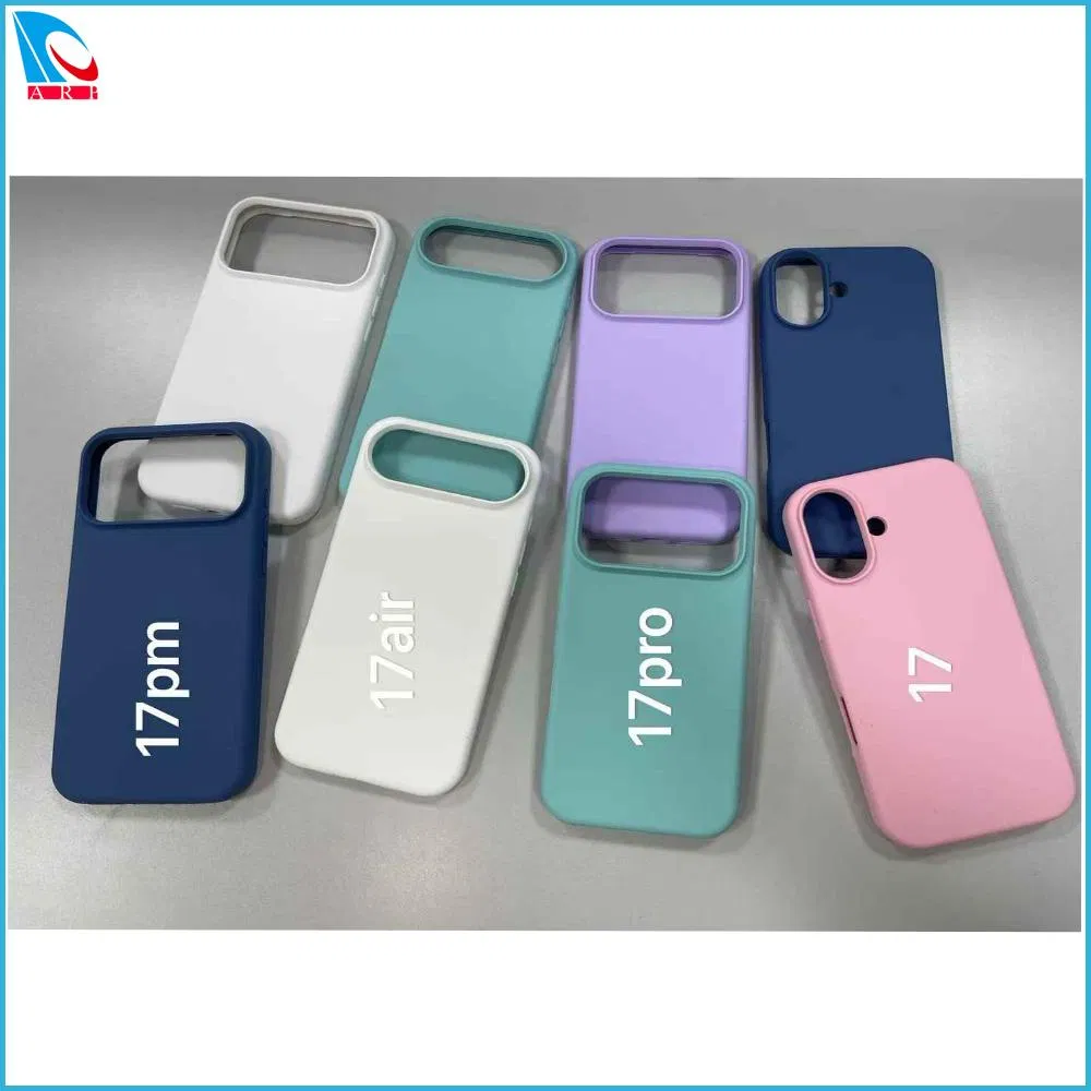 Силиконовый чехол с окном для iPhone 17 серии
