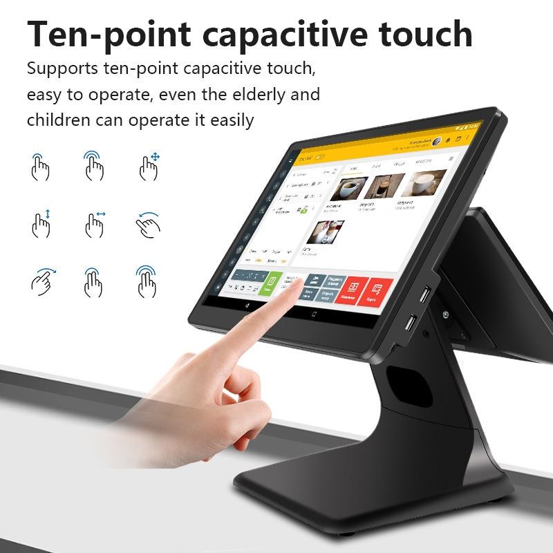 15.6inch POS Cash Register Terminal Epos Billing Ai Smart POS