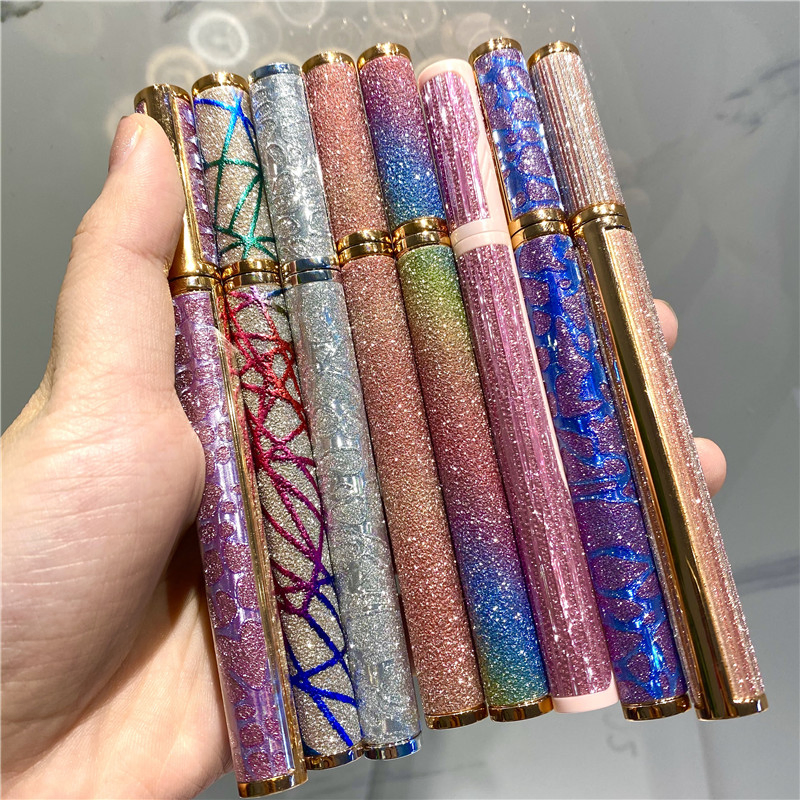 Good Quality Trendy Magic Eyeliner Pencil Tube Adhesive Eye Liner Liquid Eyeliner Custom Logo