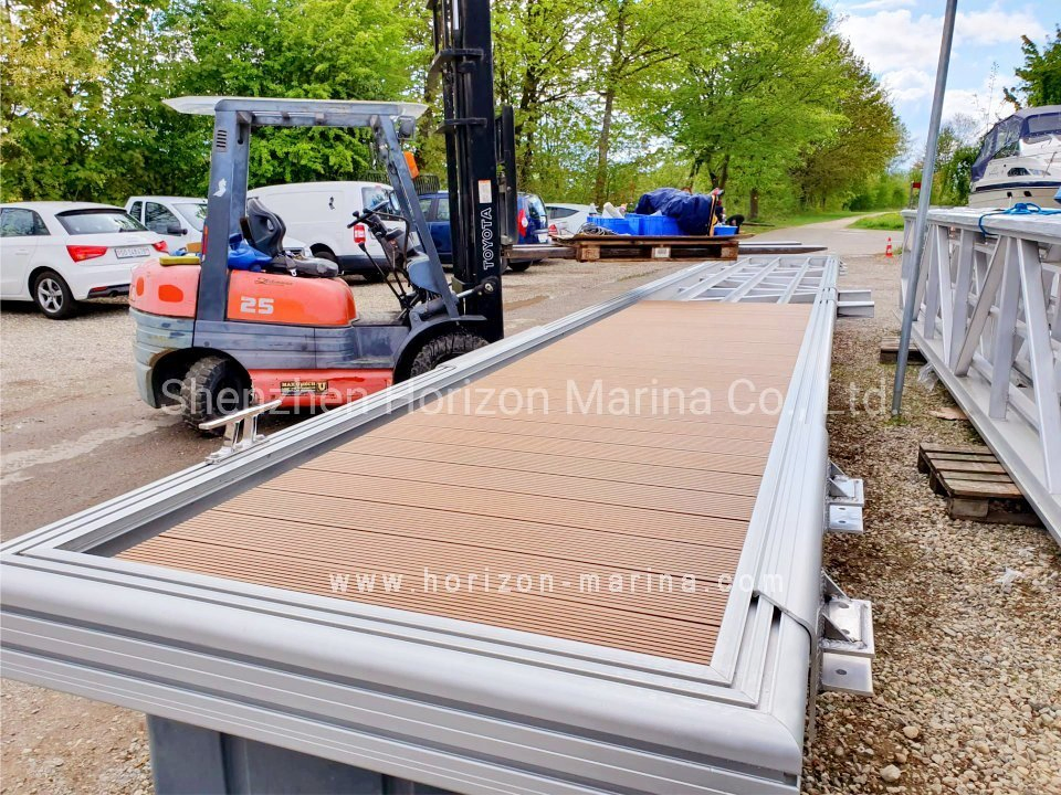 Hot Sale Marina Decking Composite Wood WPC Decking