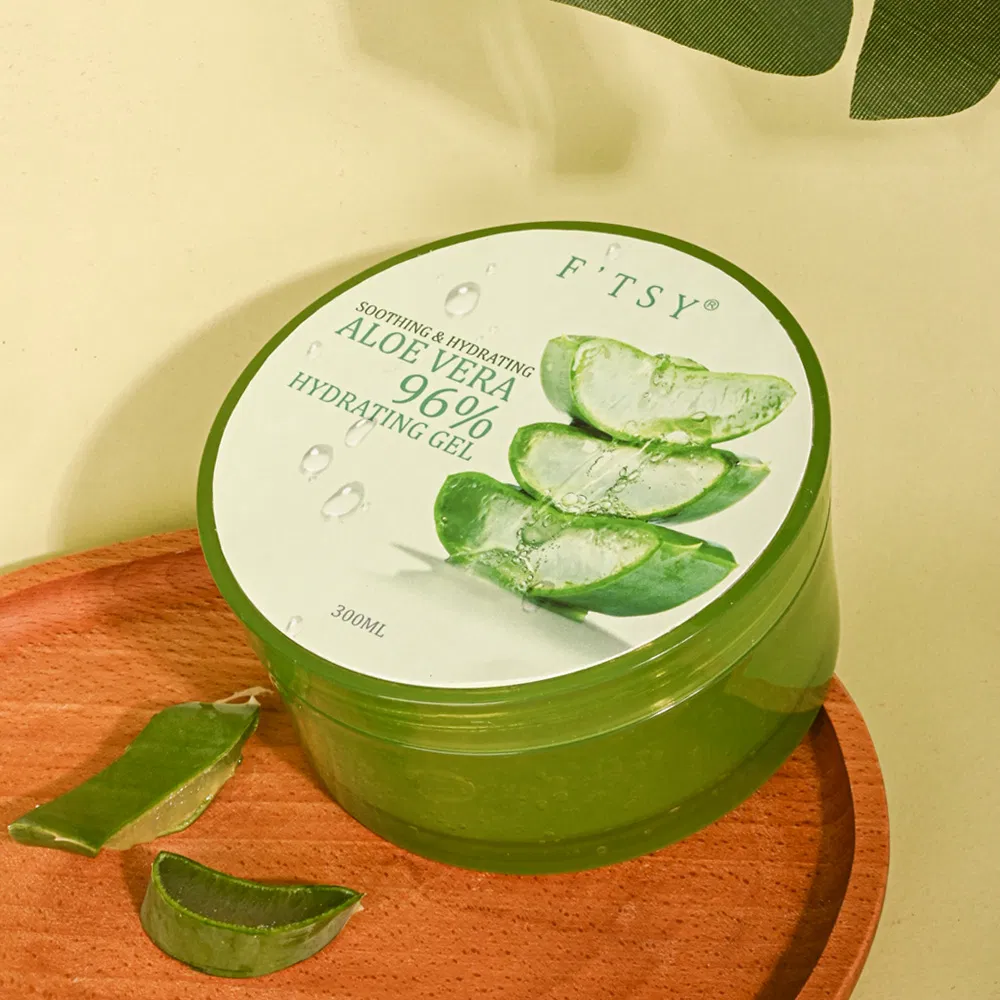Wholesale Pure Natural Organic Aloe Vera Hair Gel Moisturizing Aloe Vera Face Gel