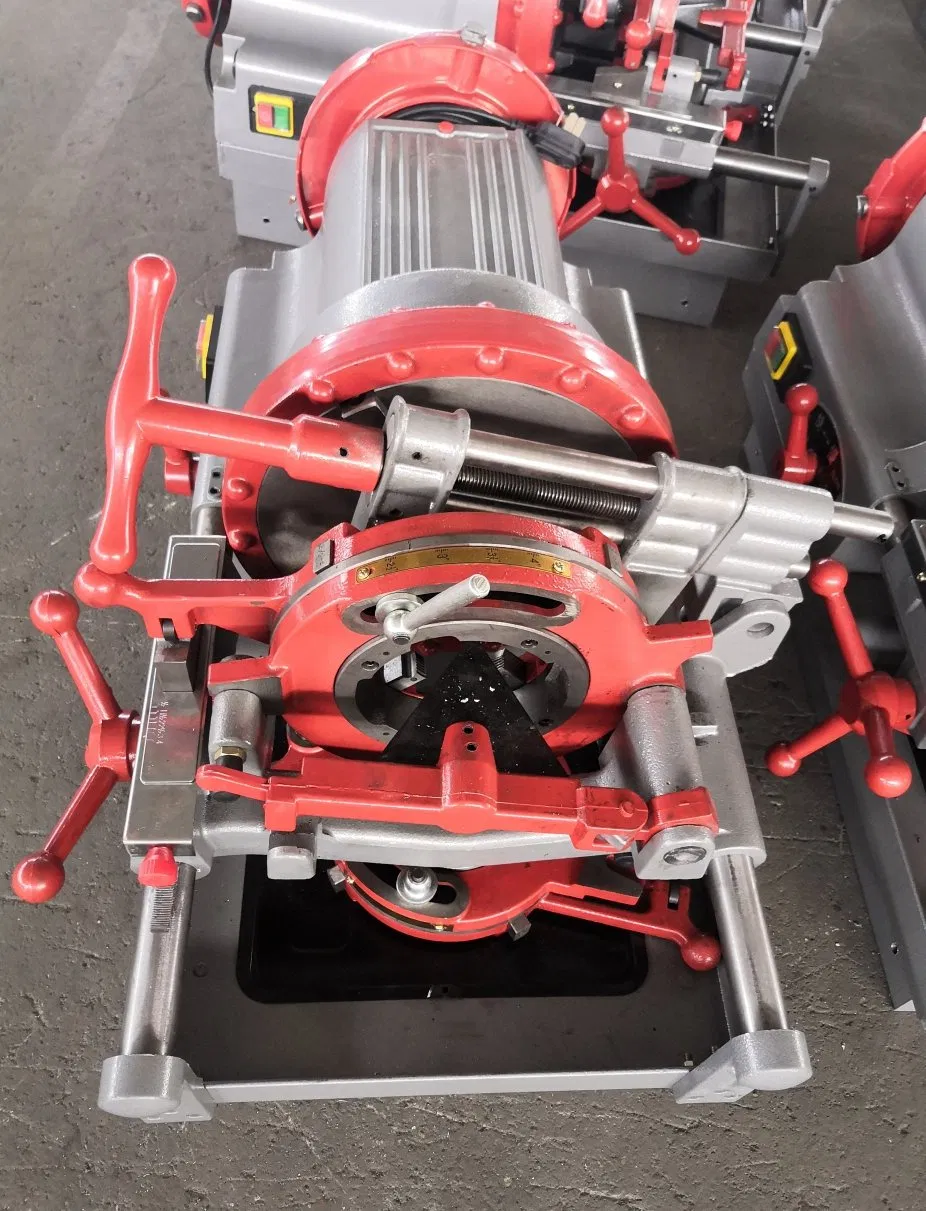 4'' Pipe Threading &Cutting Machine / Threading Machine 1/2''-4''