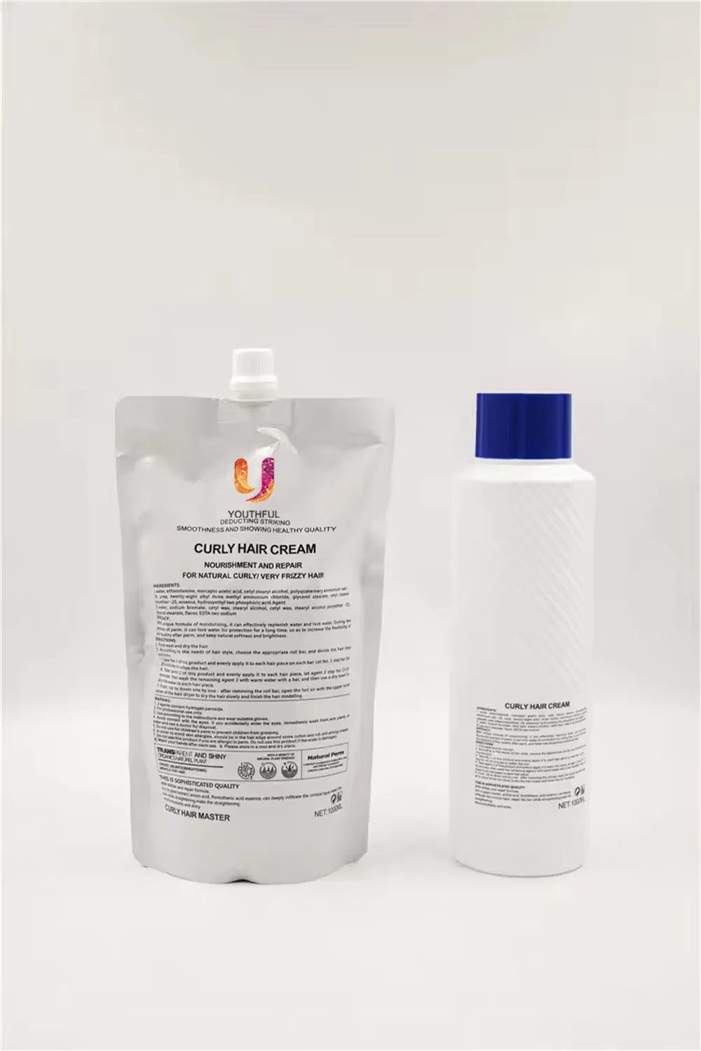 OEM ODM Natural Curl Hair Cream Permanent Curly Hair Perm Lotion