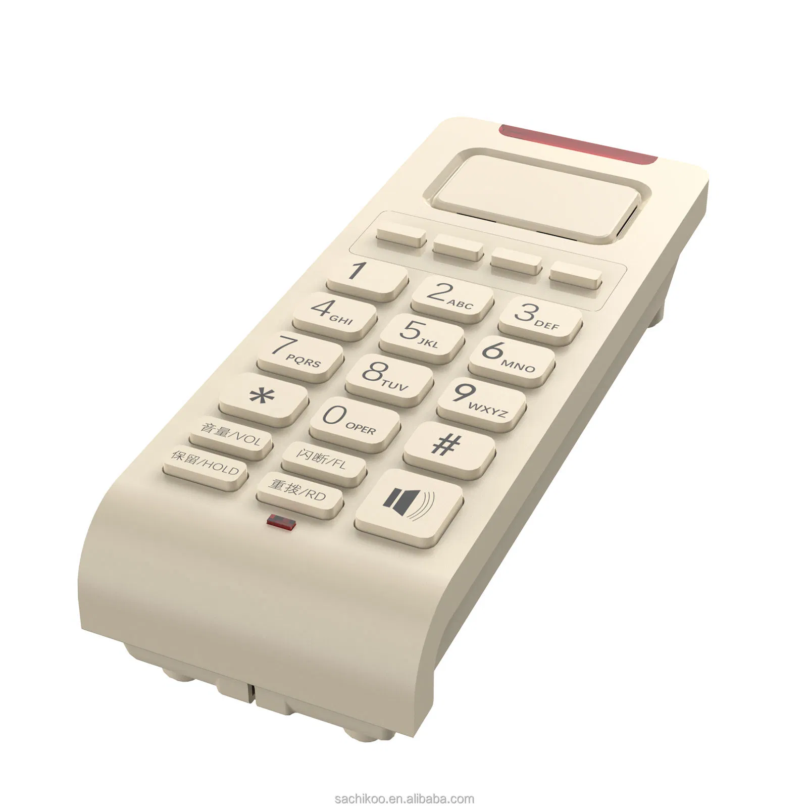 Compact Hotel Intercom System for Effortless Bathroom Communication