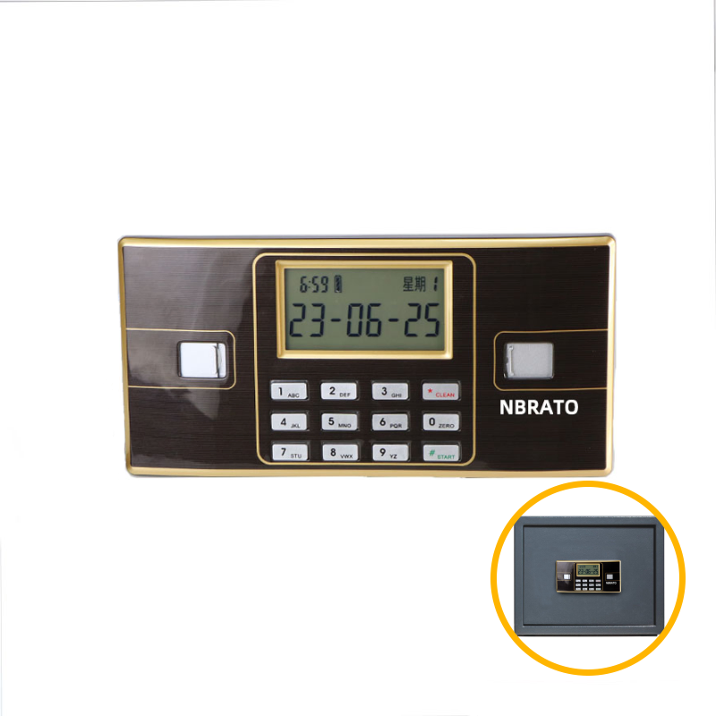 Motorized Safe Box Electronic Big Screen Solenoid Combination Safe Lock for Safe Boxes
