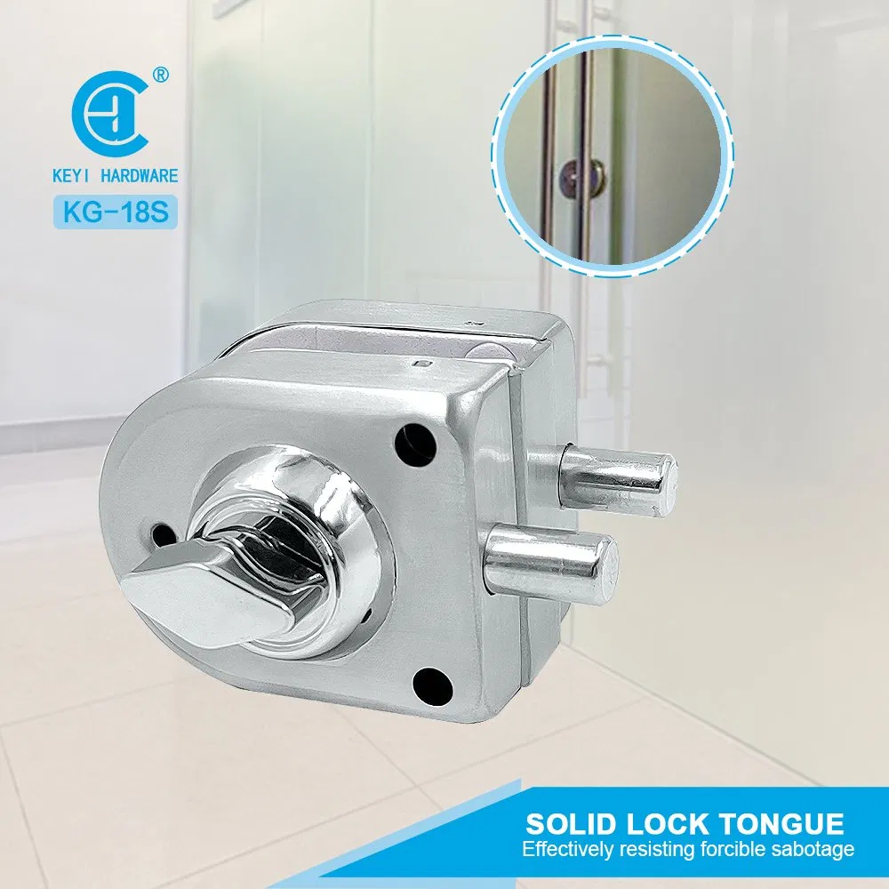 Glass Door Lock for Single-Sided Glass Door