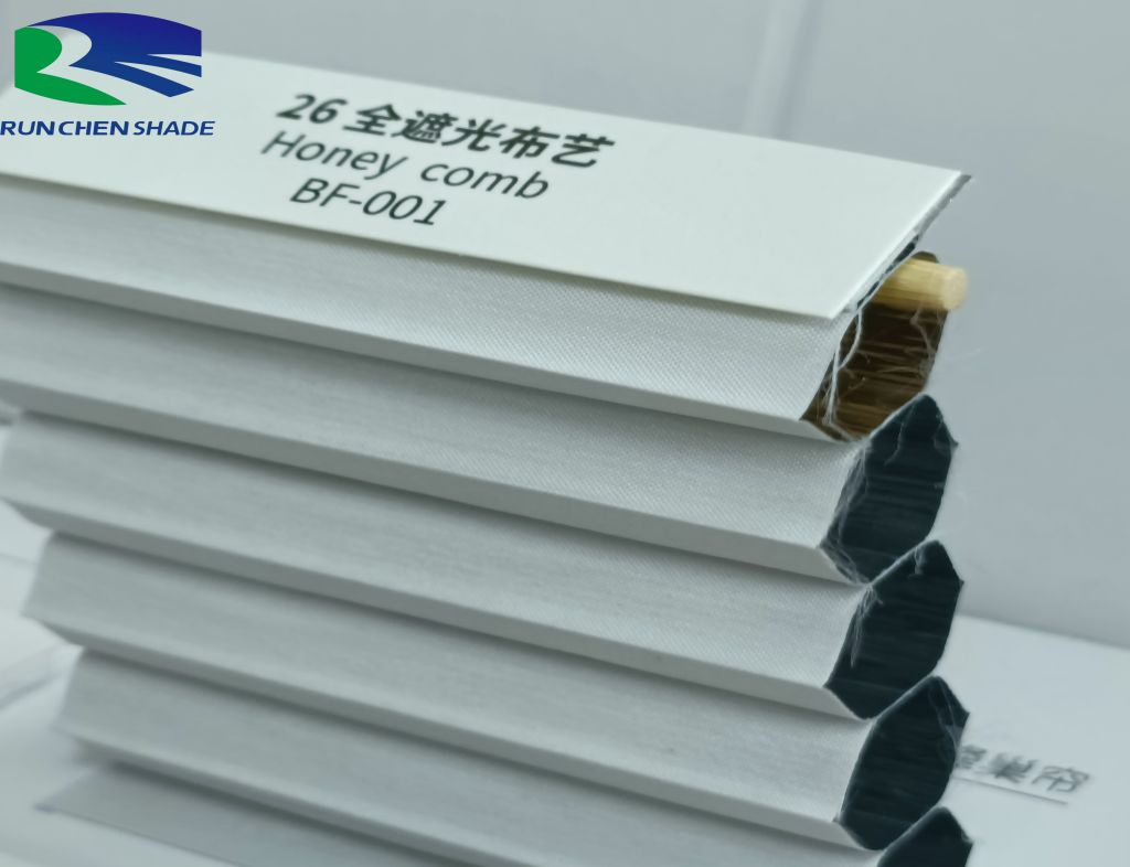 Multiple Sizes and Colors of Honeycomb Curtain Fabrics for a Variety of Choices
