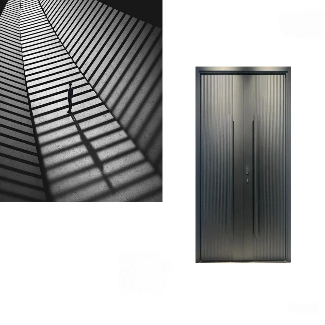 13. Wholesaler Customized Luxury Aluminum Security Door Prices Wrought Metal Main Entry Entrance Exterior Anti-Theft Door Design with Steel Component for House