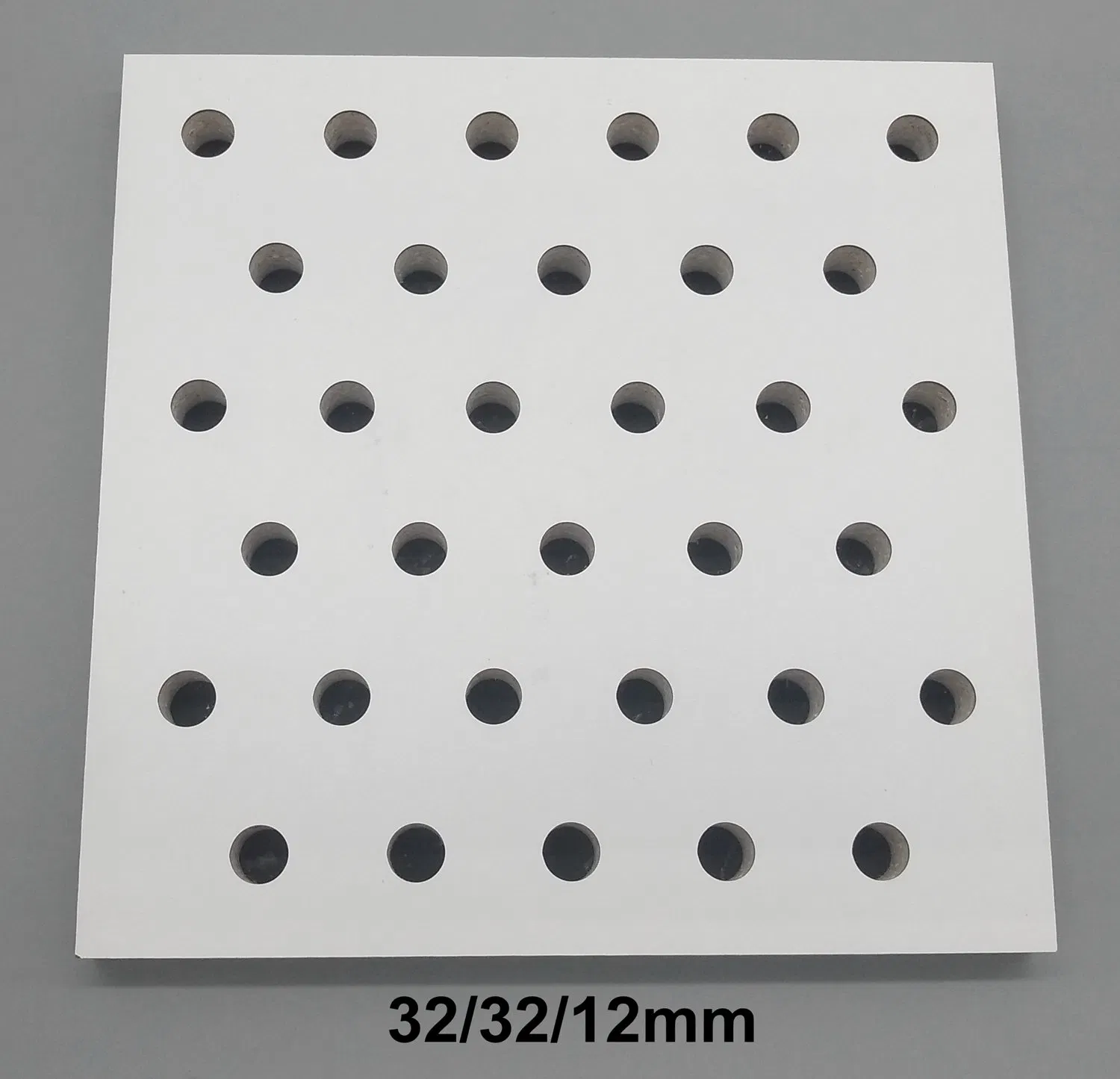 Interior Wall Covering Building Panel White Perforated Acoustic Panel