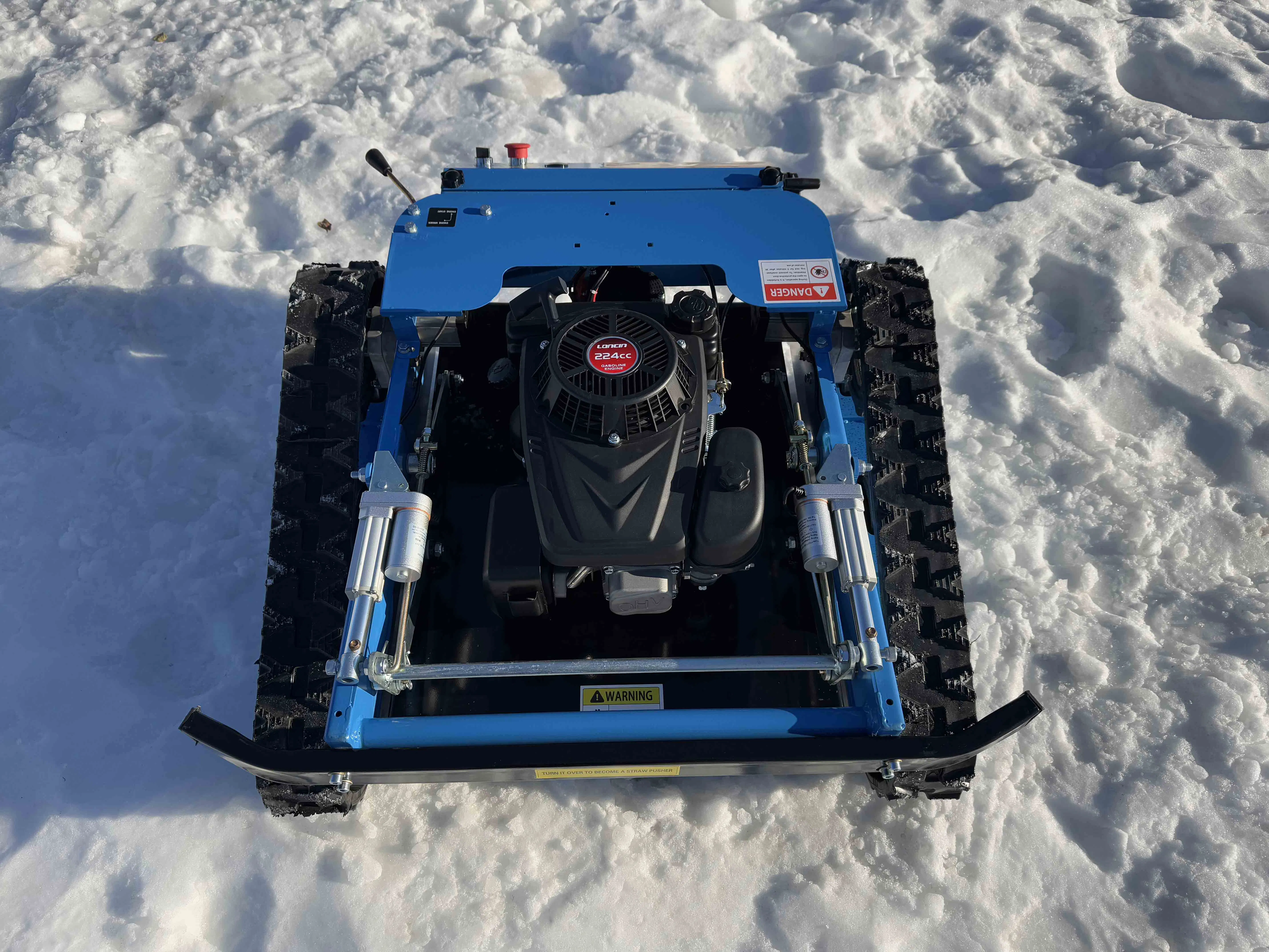 Газонокосилка с дистанционным управлением