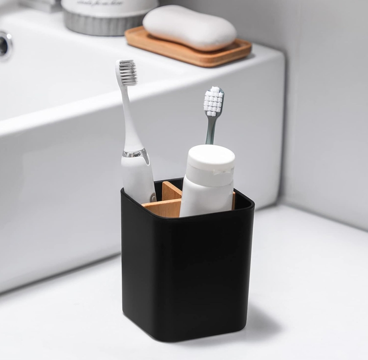 3 Slots Toothbrush Holder Bathroom Organizer for Electric Toothbrushes