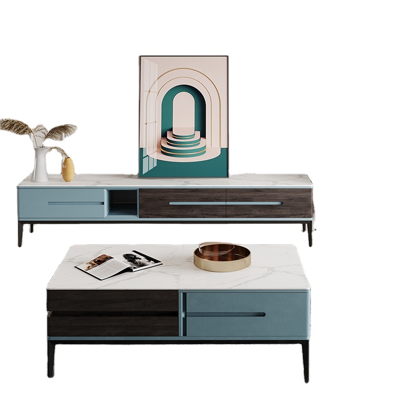 Комплект мебели для гостиной тумба под ТВ журнальный столик