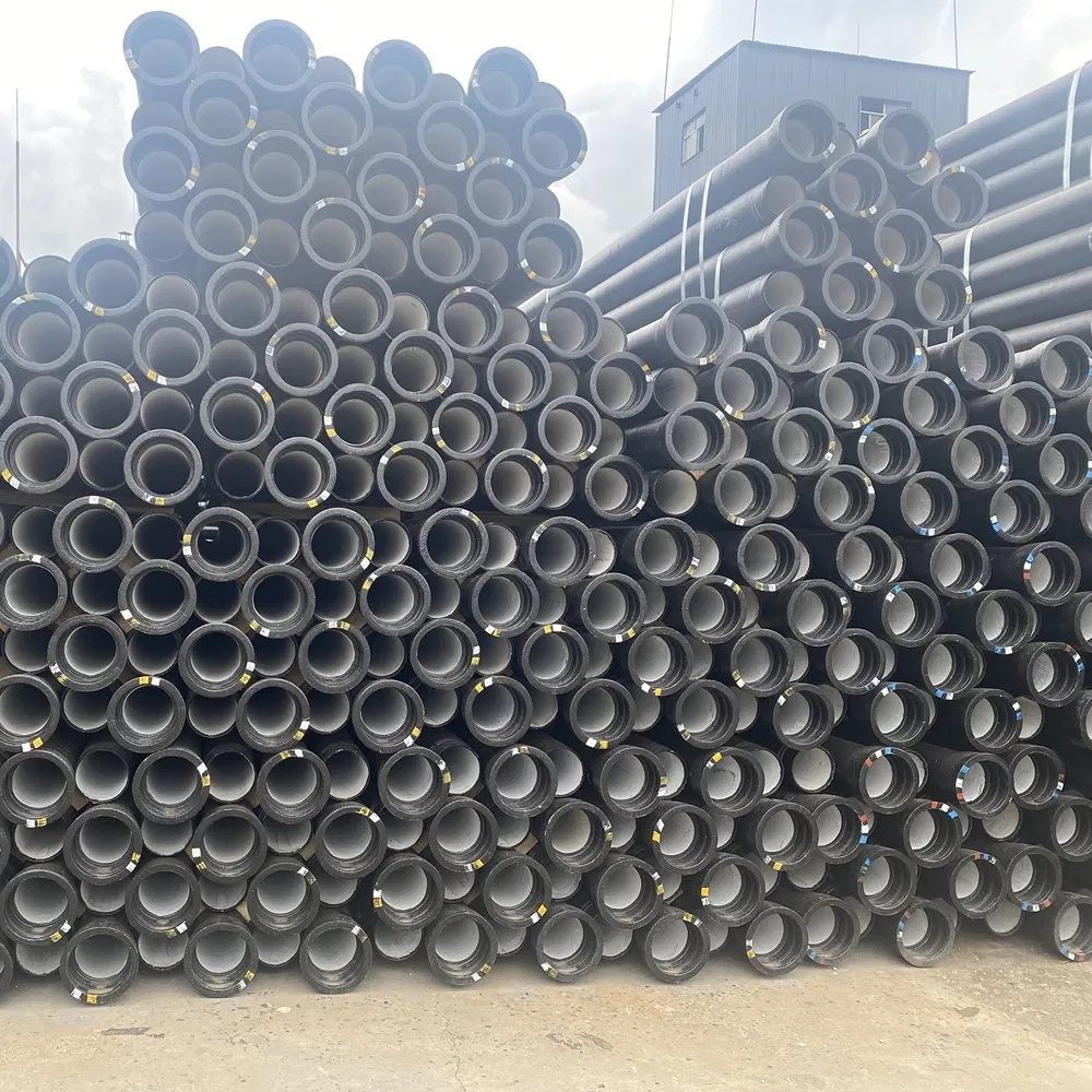 Durable Cast Iron Pipe Bitumen Paint Class C40 Ductile Iron Pressure Pipe