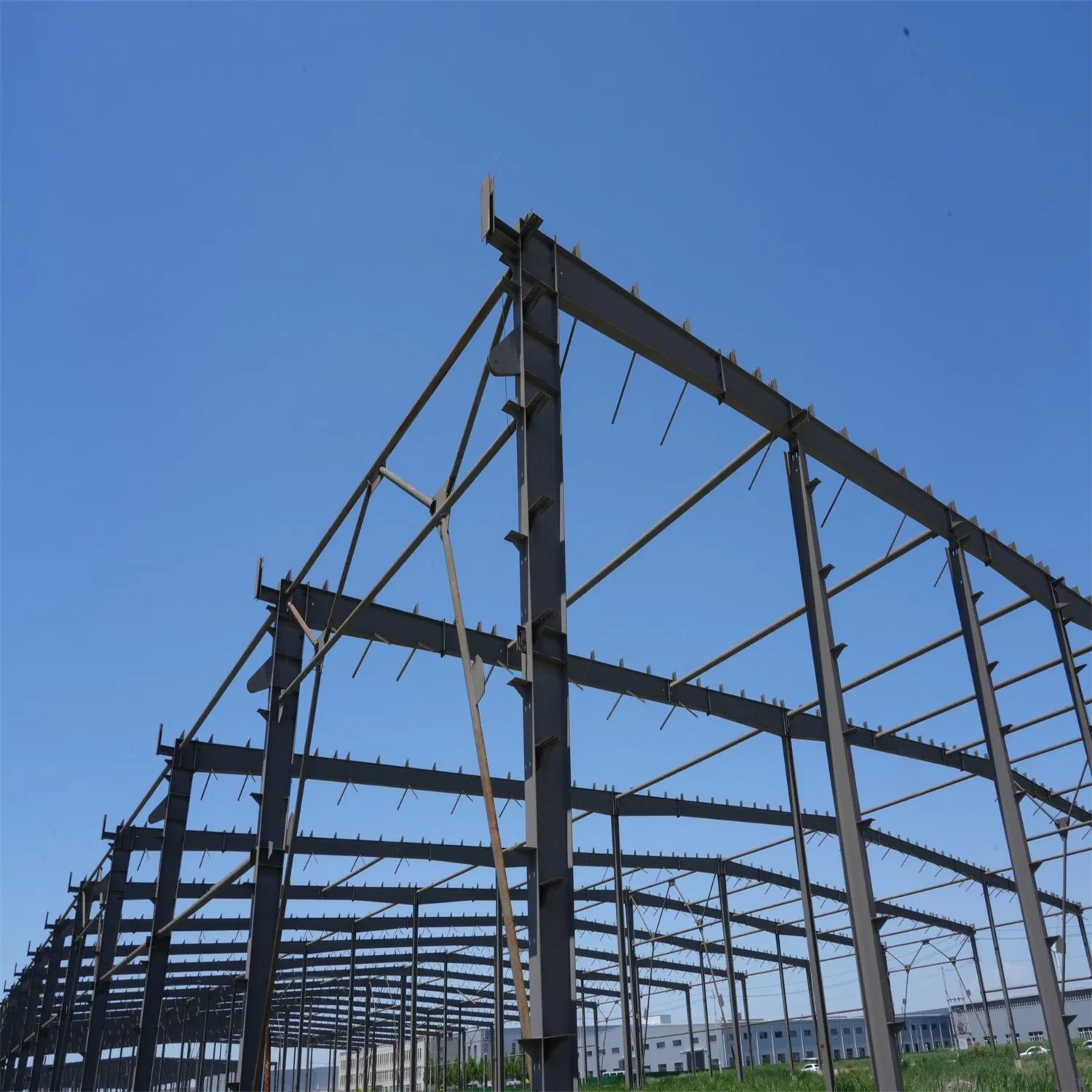 Prefabricated Steel Structure Building Metal Warehouse Customized High Quality Steel Structure Fabrication Professional Design Steel Structure Shed for Storage