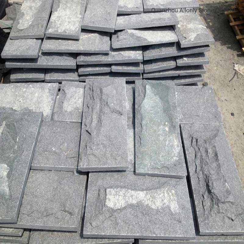 Chinese Granite G654 Padding Dark Mushroom Stone Exterior Wall Cladding Tiles