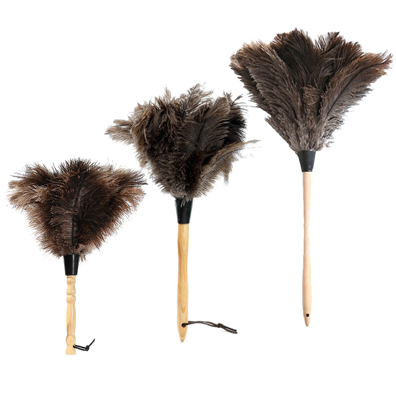 Natural Ostrich Feather Duster Natural Ostrich Feather Duster