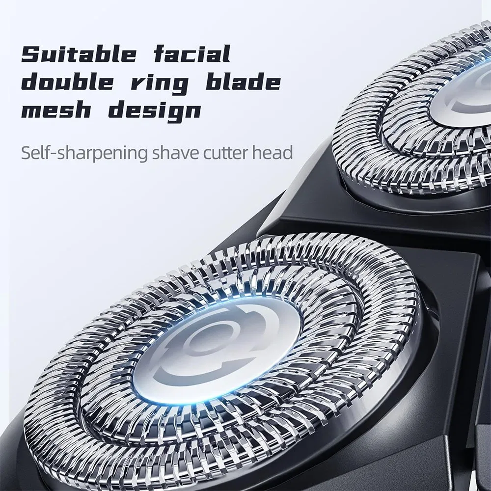 Waterproof Wet & Dry Bald Shaving Grooming Cordless Rechargeable Men's Head Shaver