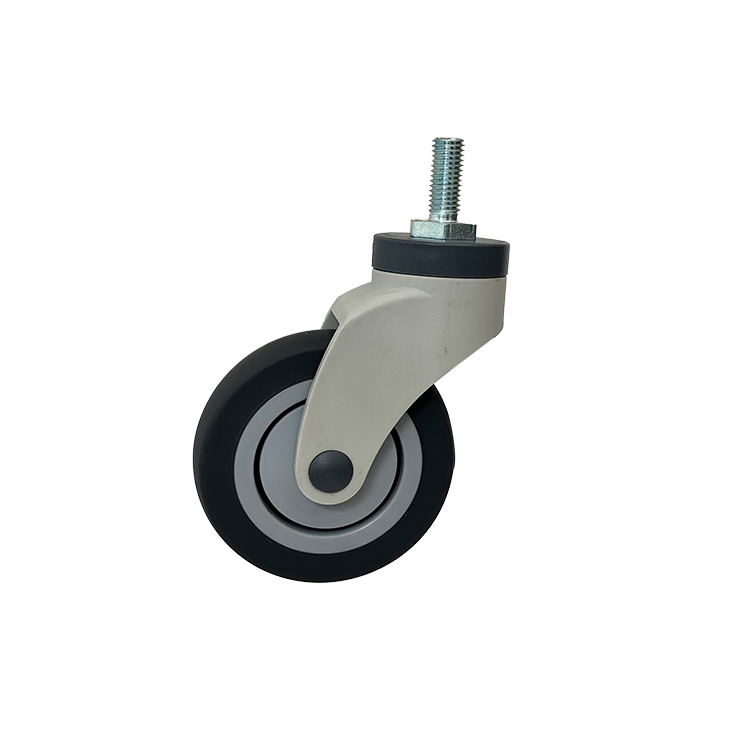 75mm Medical Trolley Caster TPR Hospital Equipment Caster Medical Equipment Castor Mute Wheel