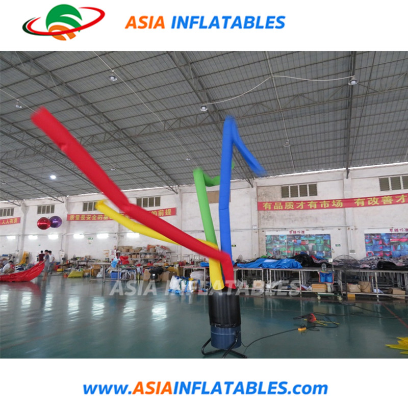Inflatable Colorful Dancing Tube for Advertising