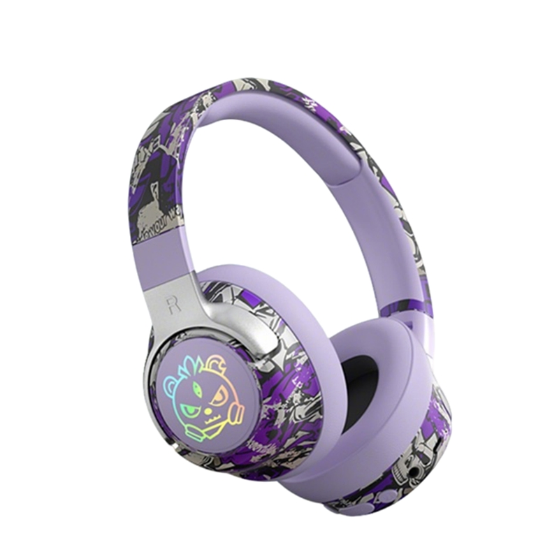 Foldable Wireless Headset 15-20h Playtime Type-C Charging 350mAh Battery