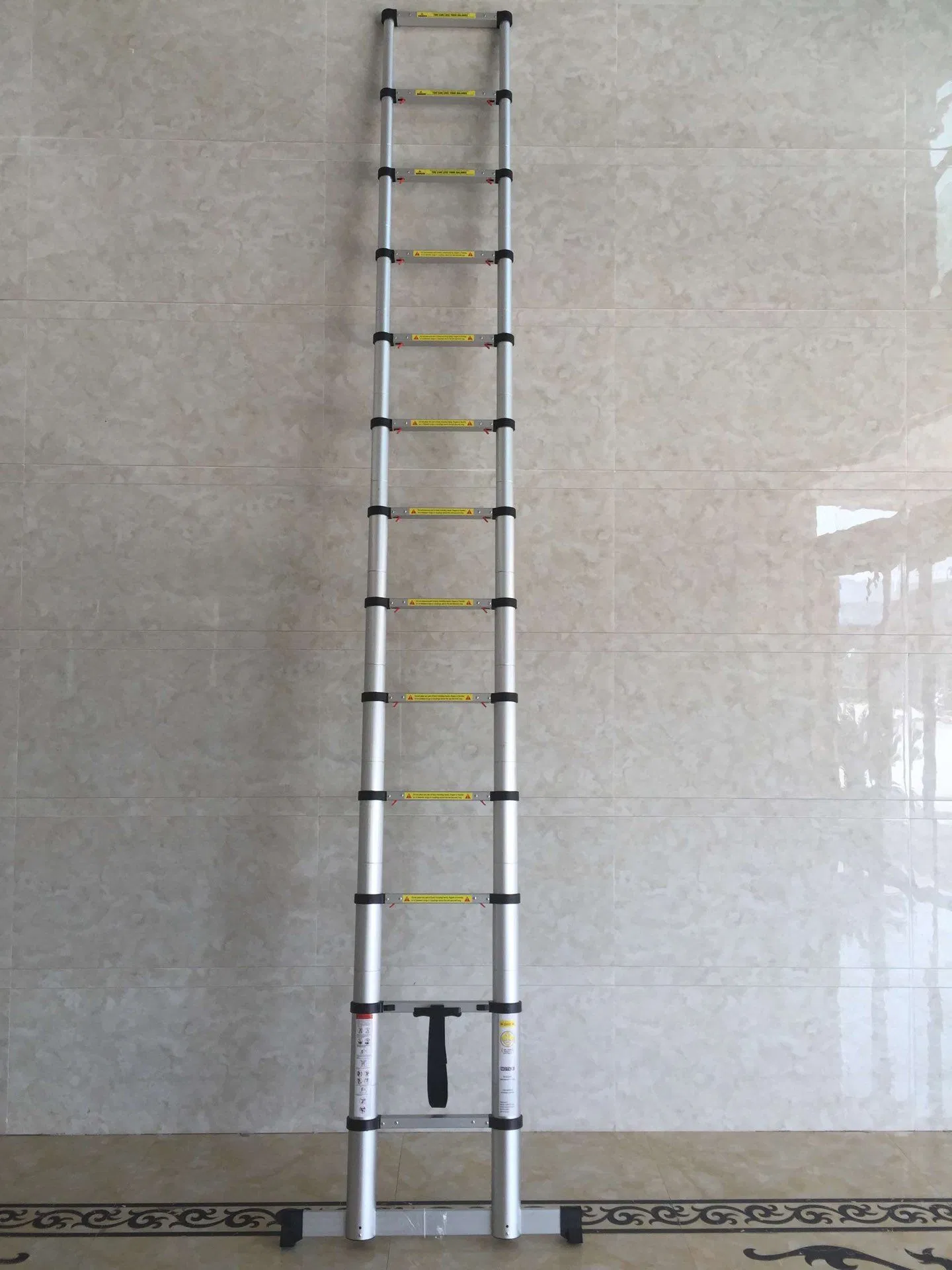 En131 Approved New Aluminium Extension Telescopic Ladder