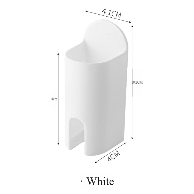 Wall-Mounted Electric Toothbrush Holder for Hygienic Bathroom Storage