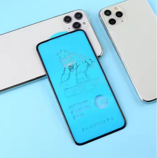 HD Clear Airbag Shockproof Tempered Glass for Phone 13 14 15 PRO Max 16 Screen Protector