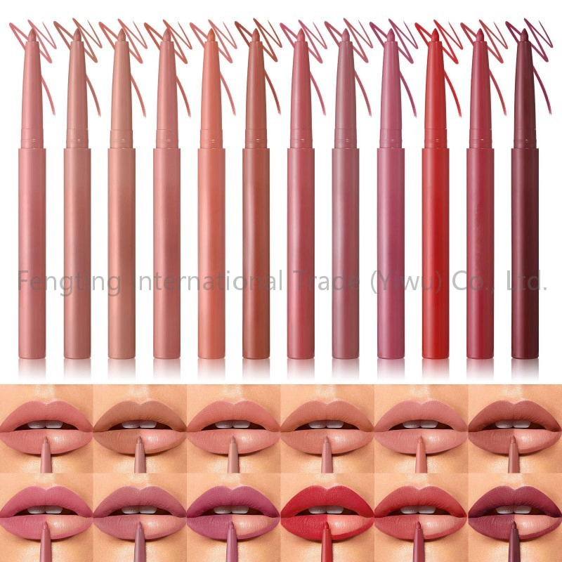 2025 New Arrive Vegan Matte Waterproof Private Label Custom Logo Makeup All Day Nonsmurge Liquid Velvet Soft Lip Liner