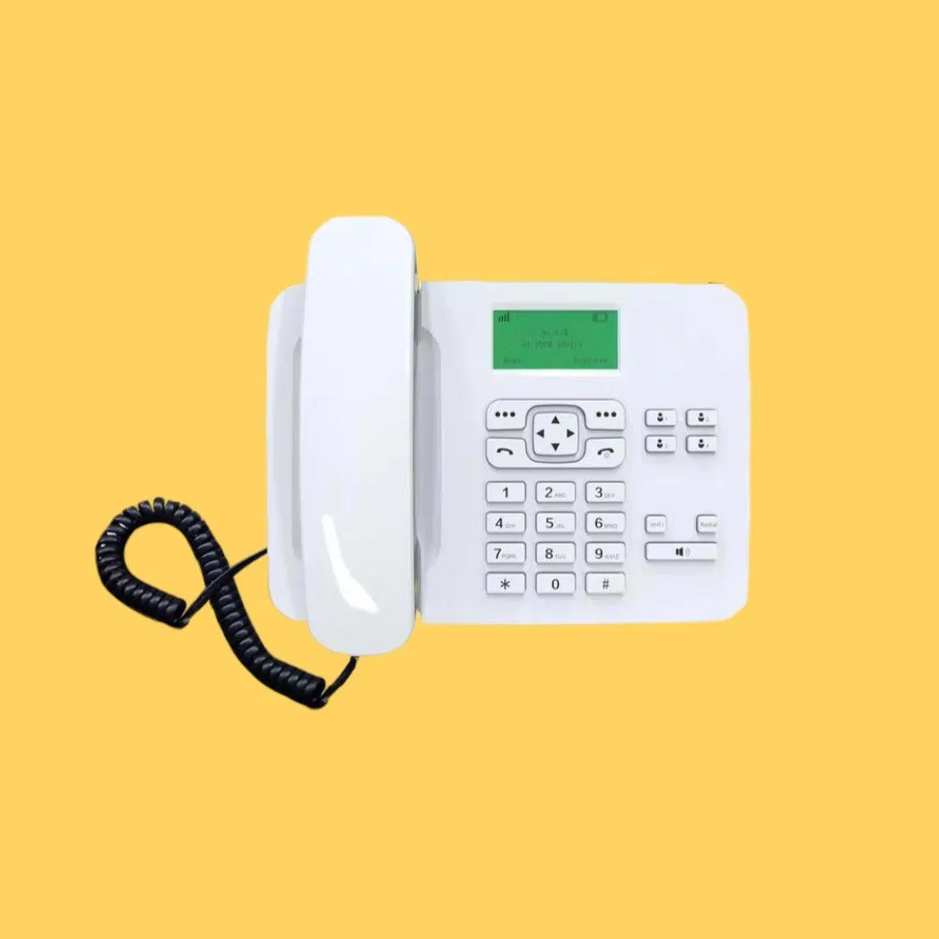 4G Fixed Wireless Telephone Featuring SMS Redial