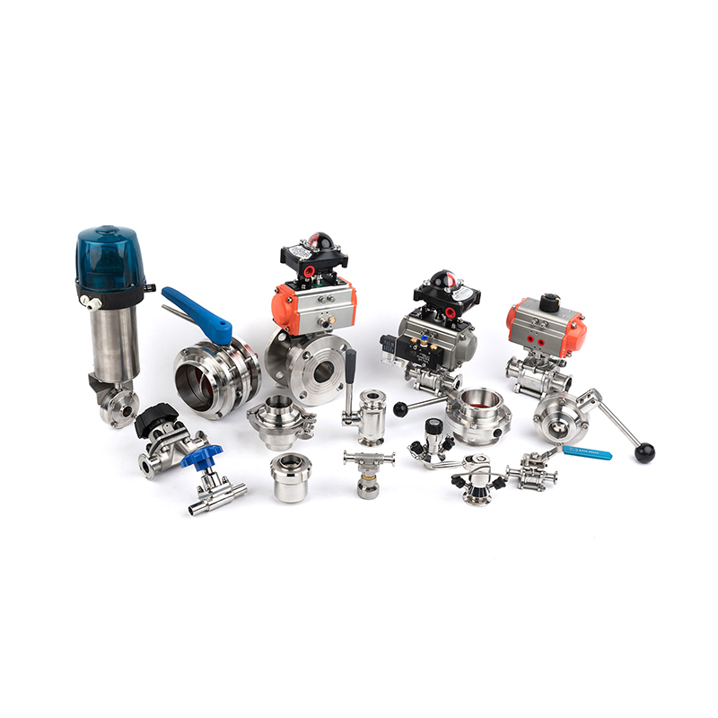 Sanitary Stainless Steel Adapter with Hexagonal Nut