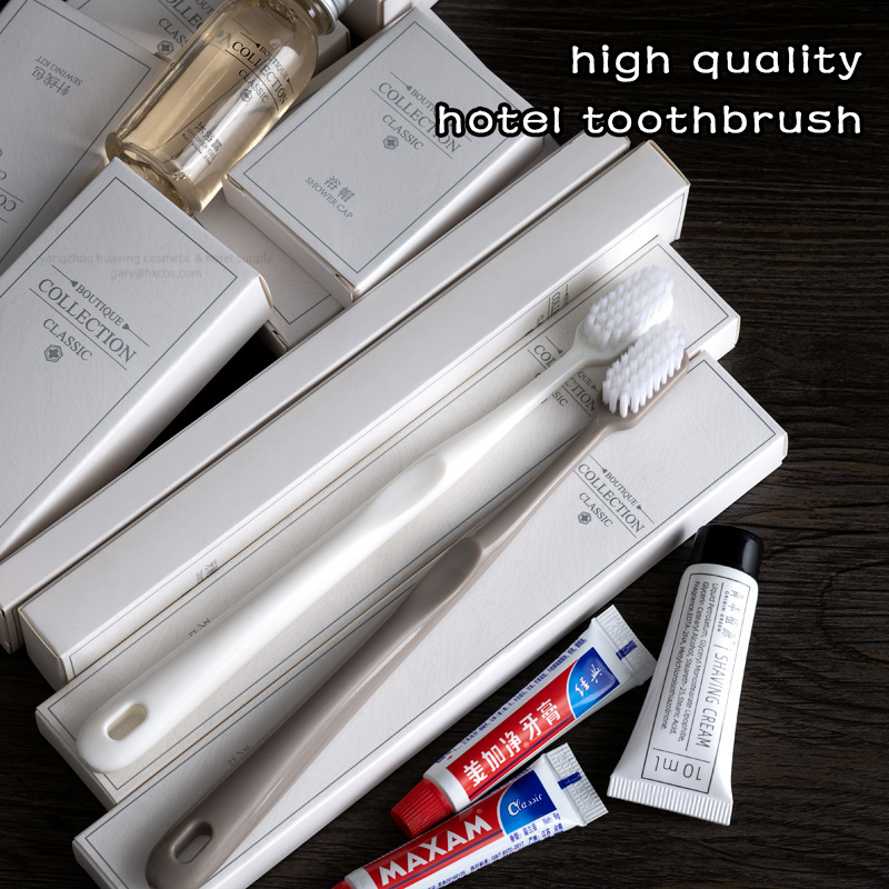Customized Hotel Toothbrush with Private Logo and ISO22716 Certification