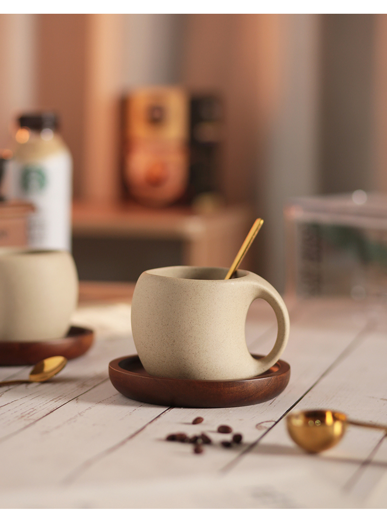 Керамическая кружка для эспрессо и чая, ручная роспись