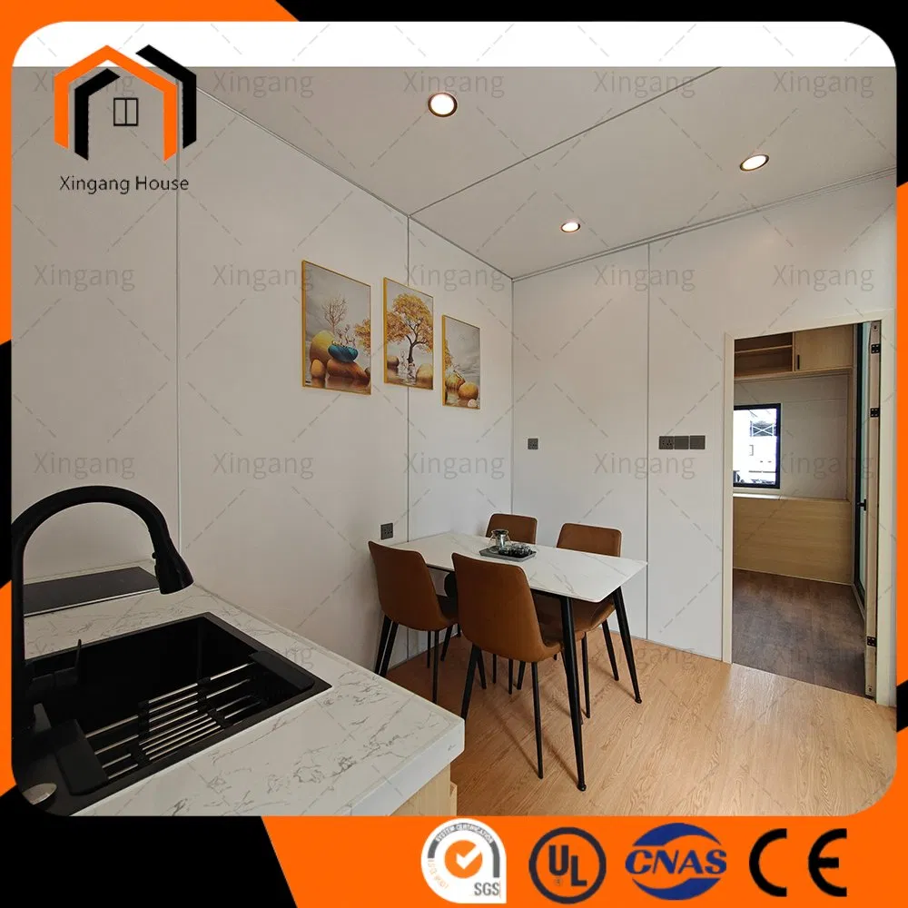 Mobile Outdoor Portable Customized Modular Apple Cabin House with Kitchen