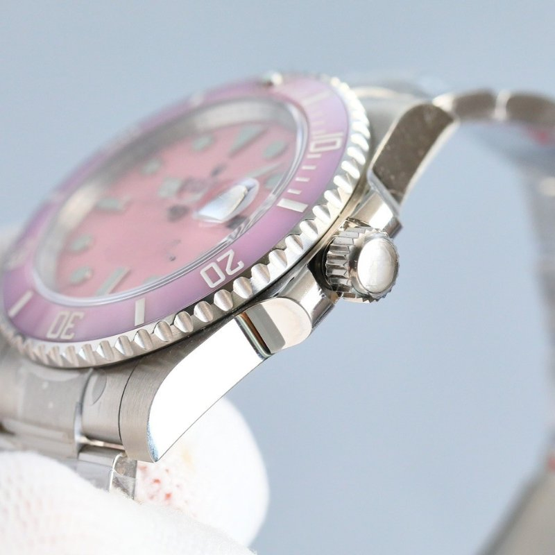 Luxury Waterproof Stainless Steel Strap Pink Women's Watch