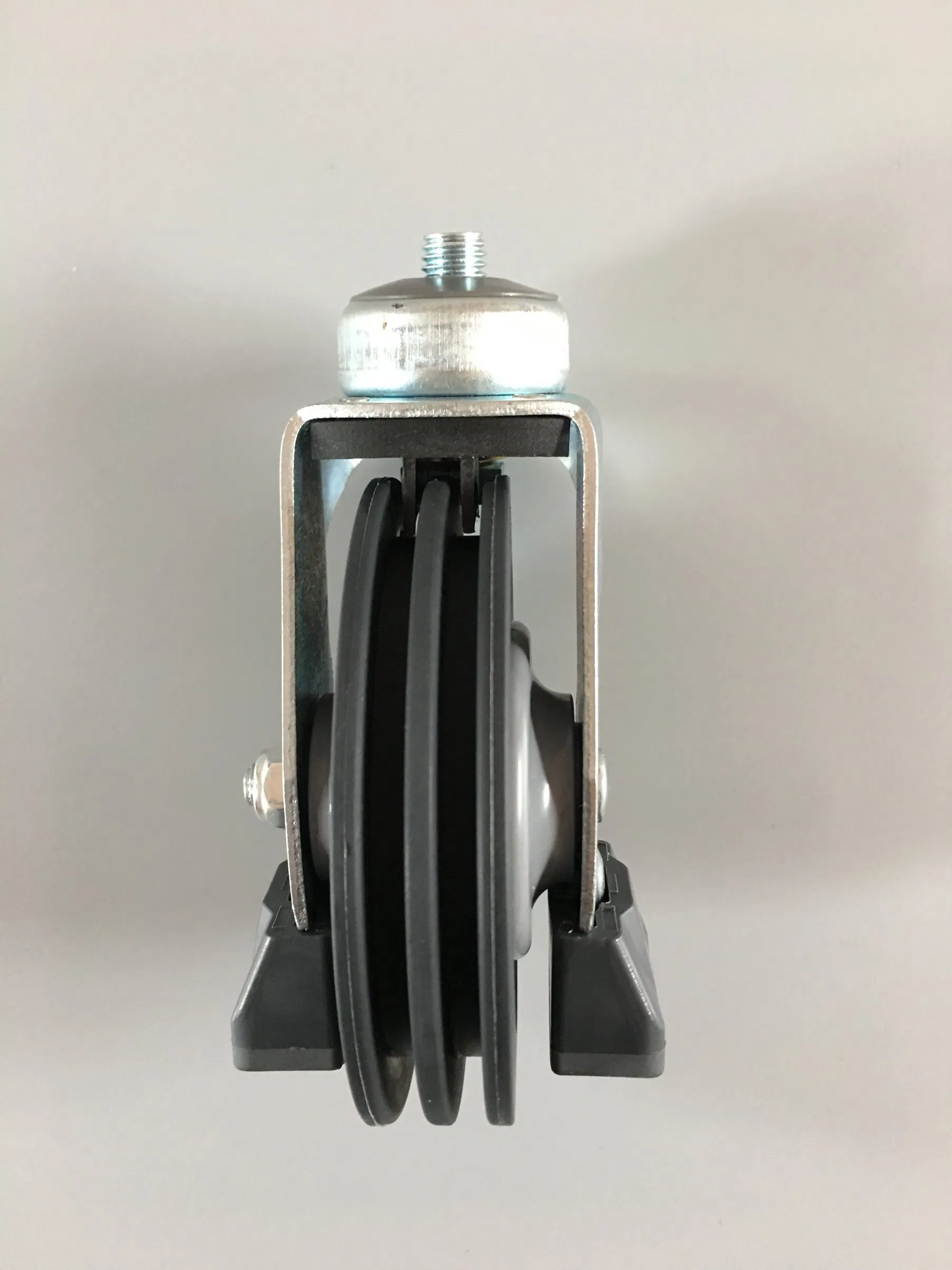 125mm Elevator Castor Polyurethane with Single Ball Bearing for Shopping Trolley