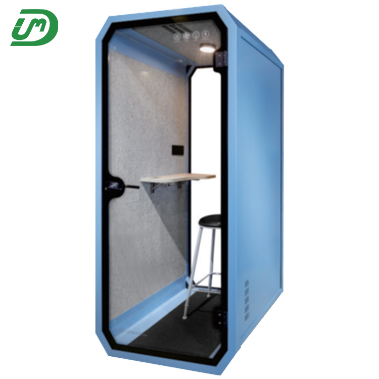 Fast Installation Acoustic Office Meeting Booth Soundproof Acoustic Office Pods Private Movable Telephone Call Phone Booth for Airports