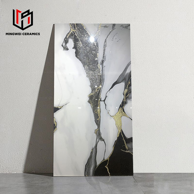 60× 120 Gold Glossy Porcelain Tiles Marble Roof Tiles Ceramic Wall Panel Stone Full Polished Rustic 24 X 48 Matt Best Price Floor