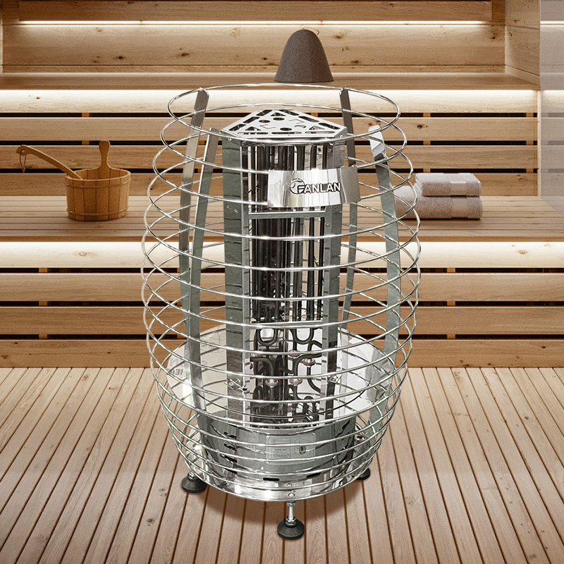 Электрический обогреватель для сауны Home Mini, нержавеющая сталь