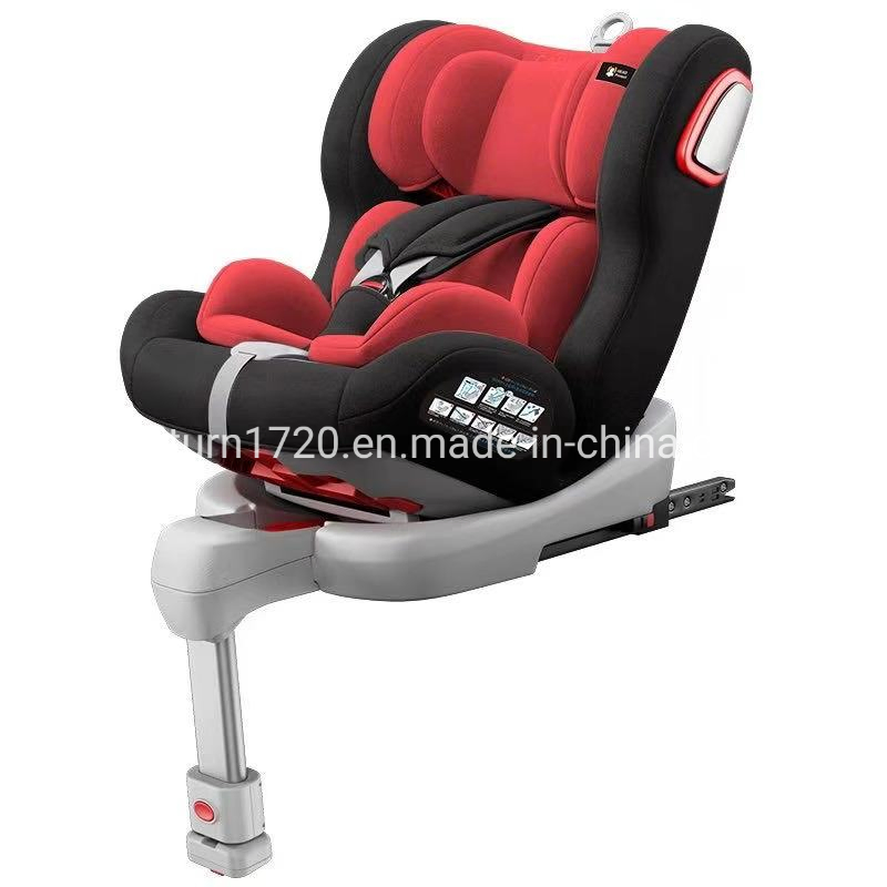 360 Rotating Baby Car Seat with Isofix and Stand Leg for Child From 0-12years