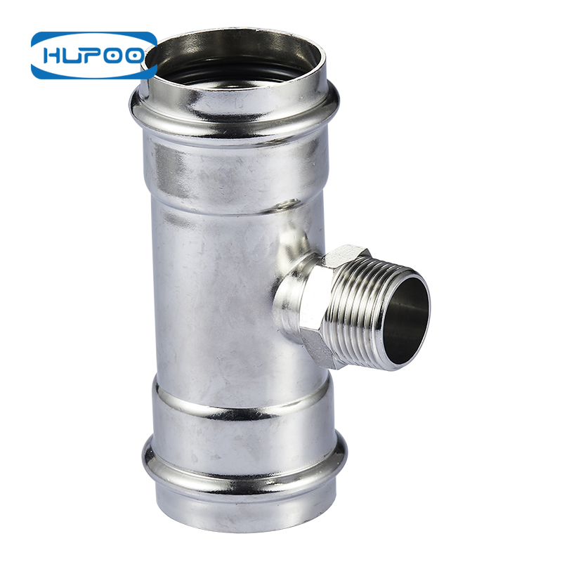 Stainless Steel Pipe Fitting Cross Tee